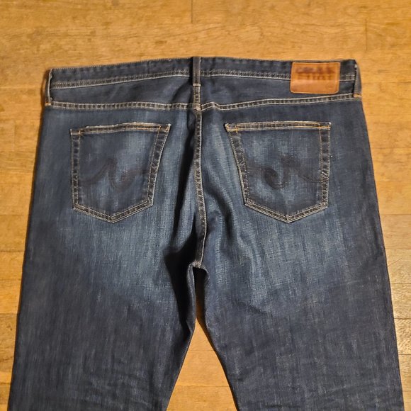 AG ADRIANO GOLDSCHMIED The Protege Straight Leg jeans stretch sz 40 Short - Picture 5 of 8